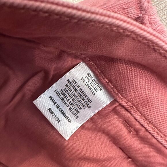 WONDERLY WOMENS PINK SHORTS SIZE 4 REGULAR - Picture 7 of 8